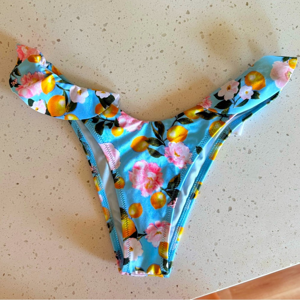 Victoria Secret Ruffle Brazilian Bikini Bottom